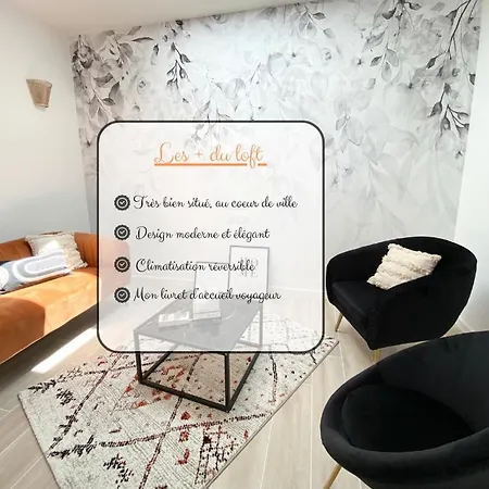Loft Moderne Avec Terrasse En Hyper Centre-ville 公寓 *